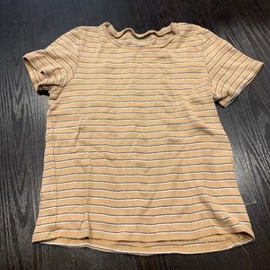 american eagle cropped tee